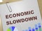 ECONOMIC SLOWDOWN concept