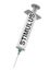 Economic Stimulus Syringe Isolated