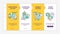 Economic system types yellow onboarding template