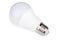 Economical led light bulb isolated on white