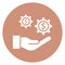 Economics, financial development .  Vector icon which can easily modify or edit