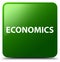 Economics green square button