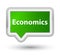 Economics prime green banner button