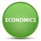 Economics special soft green round button