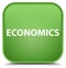 Economics special soft green square button