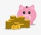 economy and money related icons image