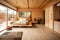 ecowisely designed room with natural elements and eco-friendly materials