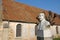 Ecquevilly, France - april 3 2017 : bust of Henry Deutsch de la Meurthe