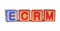 ECRM - Colored Childrens Alphabet Blocks.