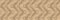 Ecru recycled corrugated card paper border texture. Patterned neutral brown kraft edge trim with ribbed texture effect