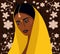Ector illustration of beautiful Indian young woman.