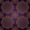 Ector seamless pattern in boho style.