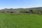 Edale with Mam Tor ridge behind