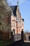 Edam, Netherlands. February 2023. The Great Church of Edam, Holland.