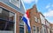 Edam, Netherlands - may 22 2022 : touristy city centre