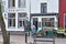 Edam, Netherlands - may 22 2022 : touristy city centre