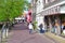 Edam, Netherlands - may 22 2022 : touristy city centre