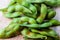 Edamame beans in salt and spices
