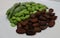 Edamame frozen peeled cocoa chocolate