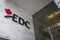 EDC Logo on their main office in Ottawa.