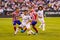 Eden Hazard of Real Madrid #50 in action during match against Atletico de Madrid in the 2019 International Champions Cup