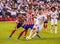 Eden Hazard of Real Madrid #50 in action during match against Atletico de Madrid in the 2019 International Champions Cup