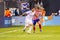 Eden Hazard of Real Madrid #50 in action during match against Atletico de Madrid in the 2019 International Champions Cup