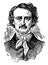 Edgar Allan Poe, vintage illustration