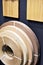 Edge coils natural wood veneer for furniture