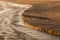 Edge of the Water formed by sand against retreating ocean