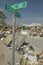 Edgewater St. sign on street where Hurricane Ivan in Pensacola Florida hit