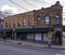 Edgewood, Pennsylvania, USA 3/17/2019 The building at the corner of Maple and Swissvale Avenue