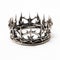 Edgy Gothic Silver Crown With Dark Bronze Style - Anato Finnstark Inspired