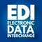 EDI - Electronic Data Interchange acronym, technology concept background