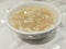Edible bird`s nest soup delicacy in Chinese cuisine