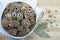 Edible morel mushrooms