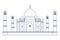 Edification of taj majal and indian independence day