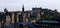 Edinburgh castle and citycsape at dusk