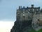 Edinburgh castle at dusk