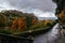 Edinburgh Castle, a historic construction in Scotland. It stands on Castle Rock. Landmarks of United Kingdom.