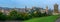 Edinburgh Castle Panorama At Dawn