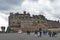 Edinburgh Castle, popular tourist attraction and landmark of Scotland in Edinburgh, UK