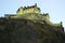 Edinburgh Castle, Scotland, at nightfall