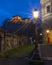 Edinburgh Castle viewed from St. Cuthberts Churchyard