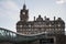 Edinburgh city historic Waverley Train Station Rail Design Architecture