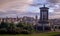 Edinburgh city skyline viewed from Calton Hill