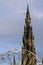 Edinburgh monument and wheel ferris