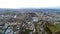 Edinburgh Scotland Aerial View Cityscape