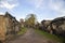 Edinburgh Scotland England. Old Calton Cemetery - a cemetery with old gravestones in Edinburgh.