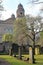 EDINBURGH, SCOTLAND â€“ MAY 8, 2016: The cemetery of St Cuthbert`s church